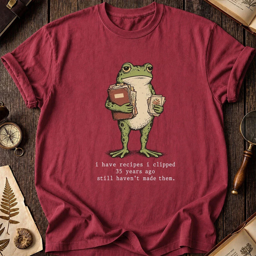 Old Recipes Frog T-Shirt product image 5