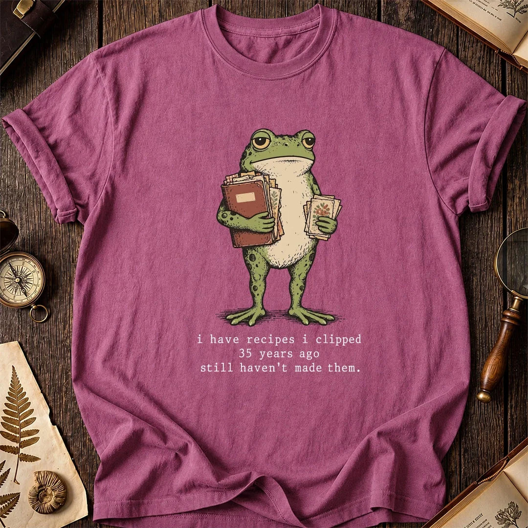 Old Recipes Frog T-Shirt product image 3