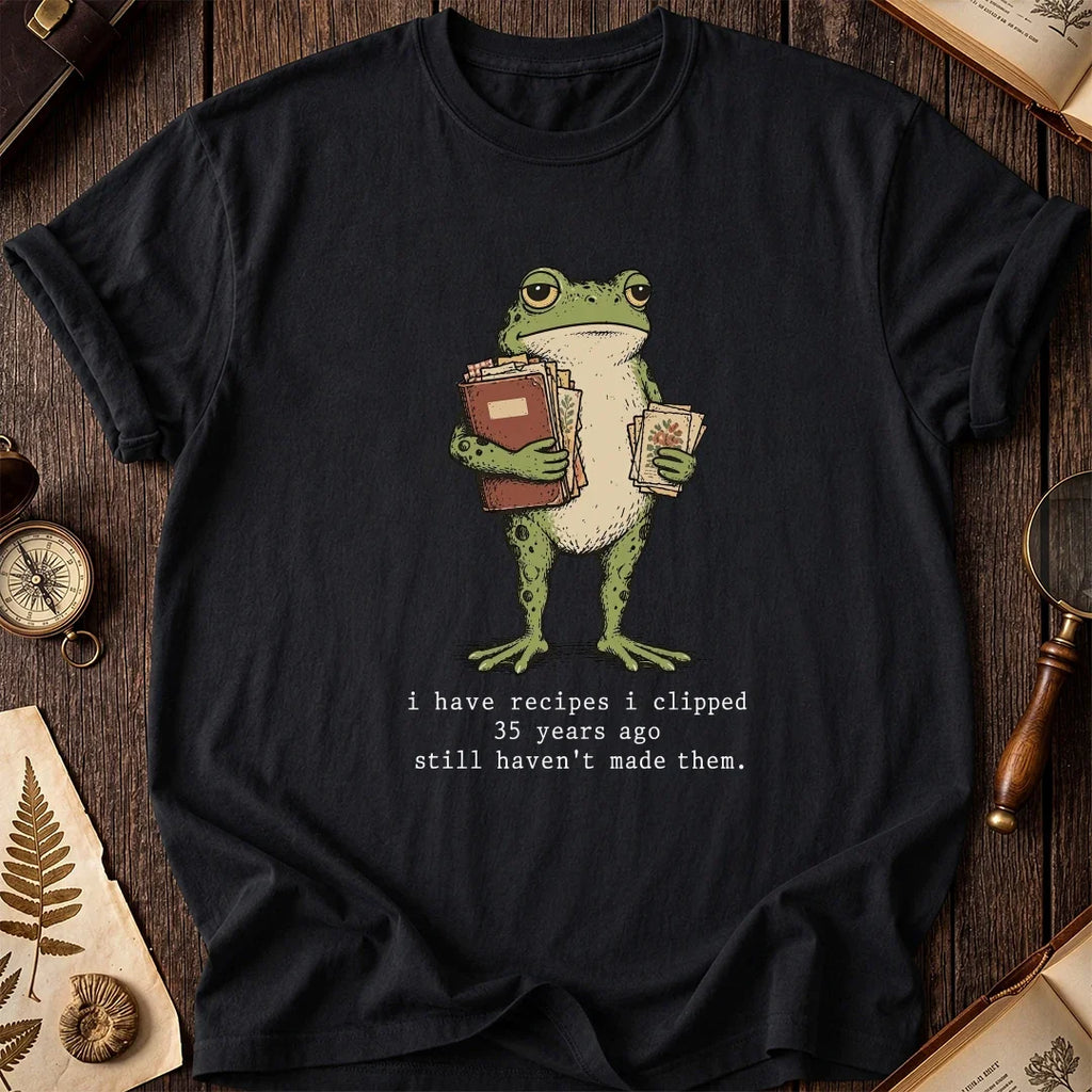 Old Recipes Frog T-Shirt product image 2