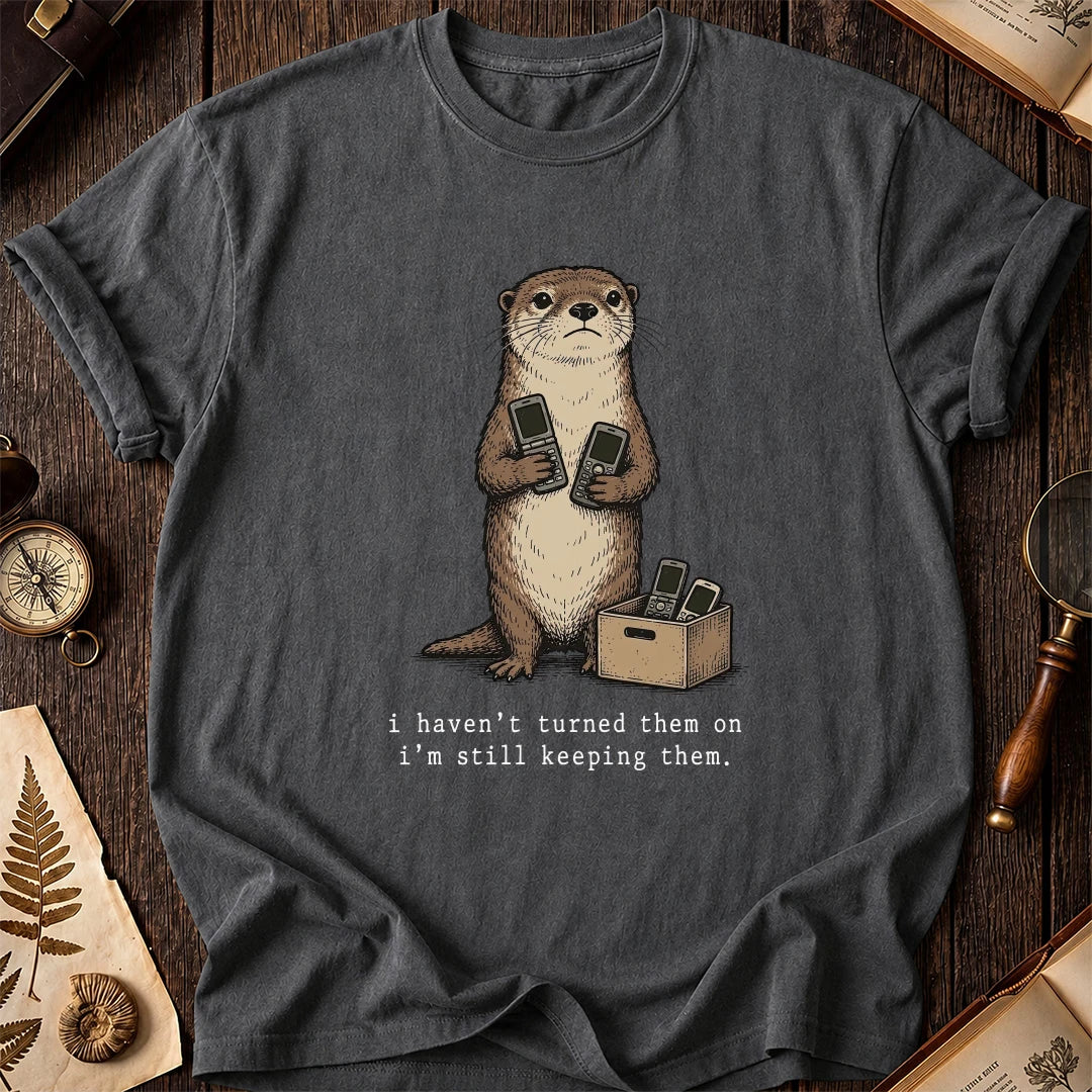 Phone Keeper Otter T-Shirt product image 6