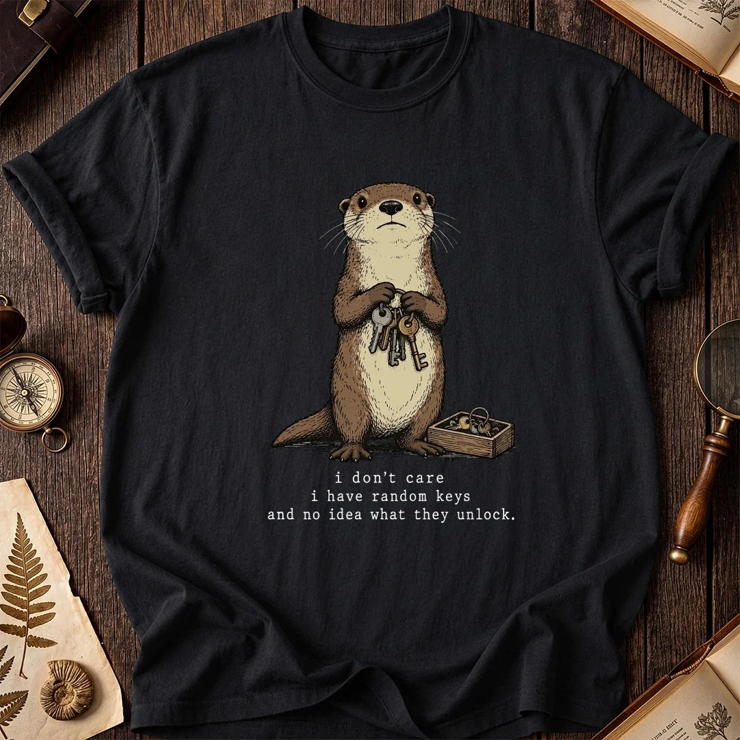 Random Keys Otter T-Shirt product image 2