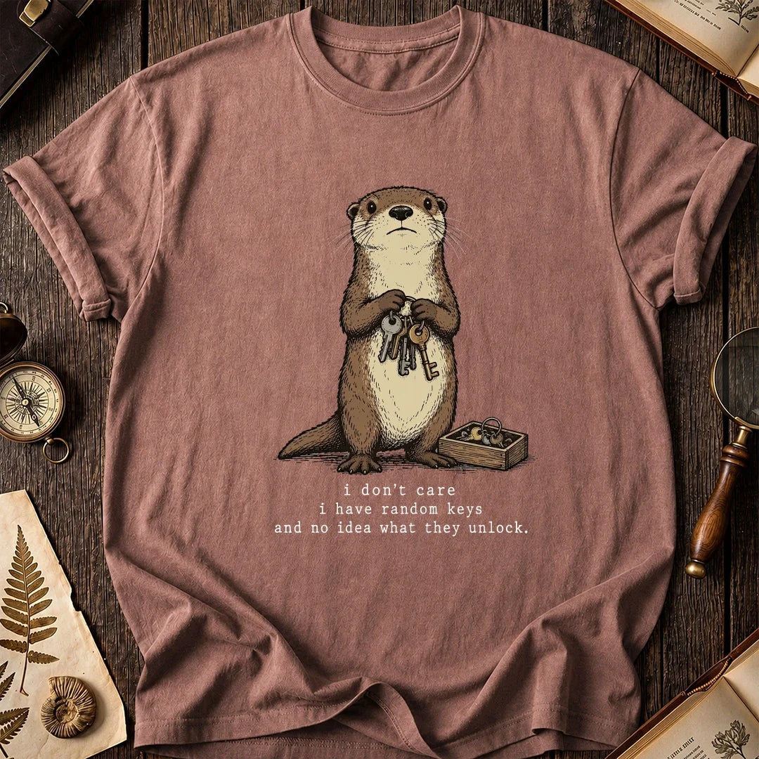 Random Keys Otter T-Shirt product image 8