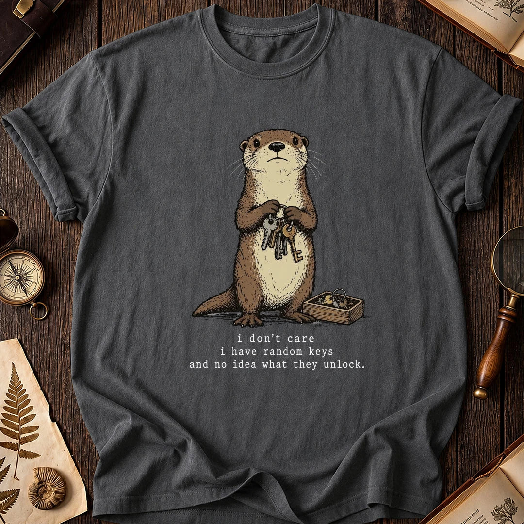Random Keys Otter T-Shirt product image 6