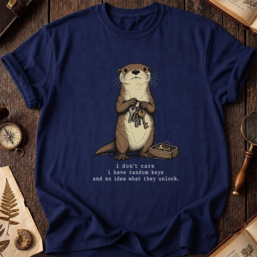 Random Keys Otter T-Shirt product image 7