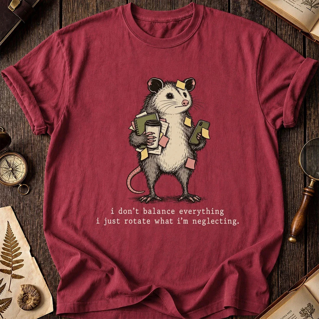 Rotate Tasks Possum T-Shirt product image 5
