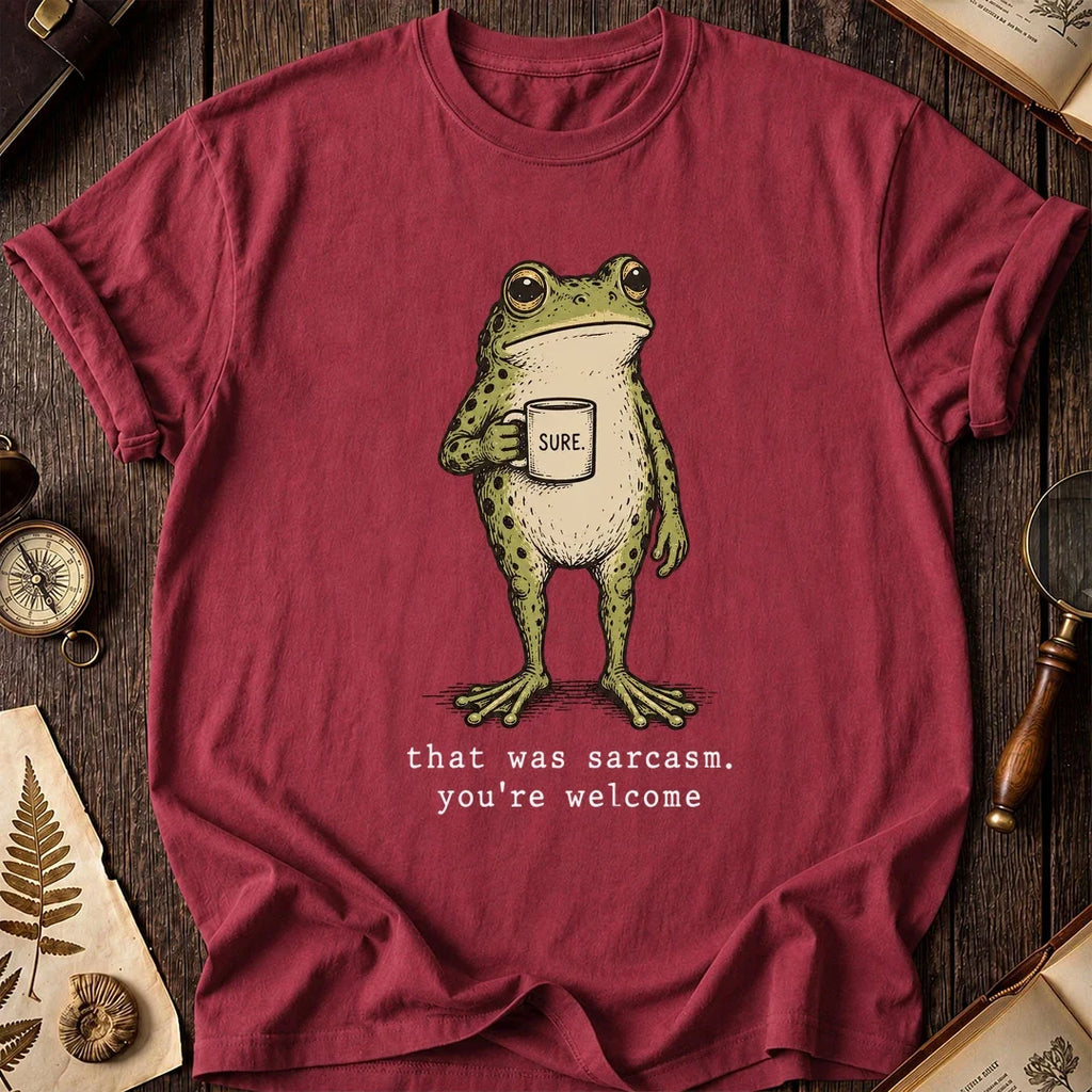 Sarcasm Frog T-Shirt product image 5