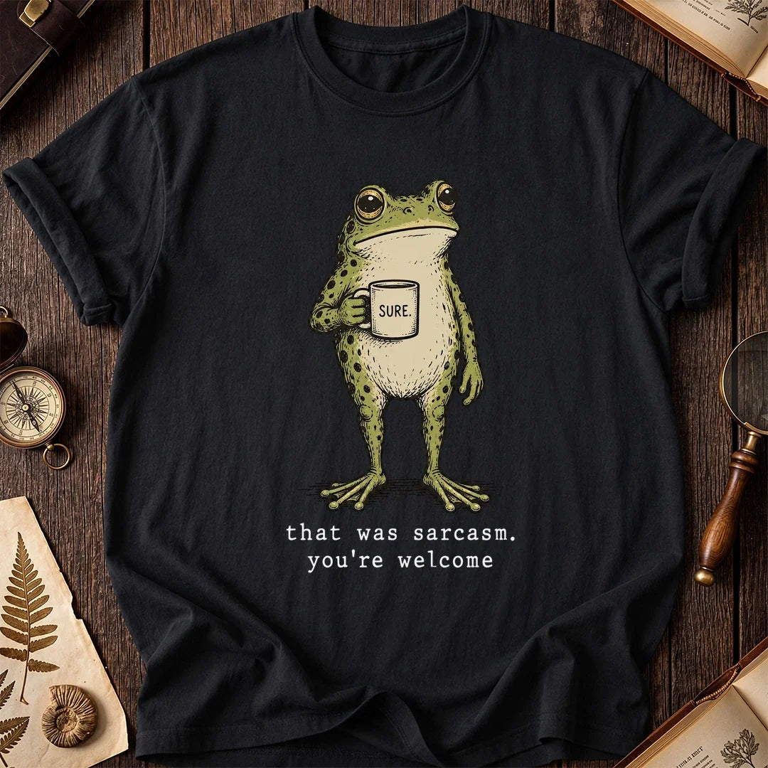 Sarcasm Frog T-Shirt product image 3