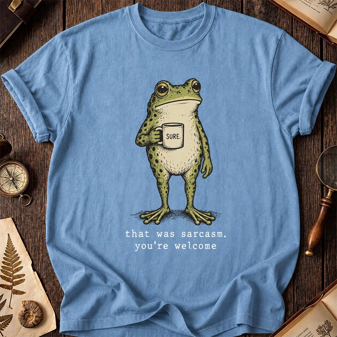 Sarcasm Frog T-Shirt product image 4