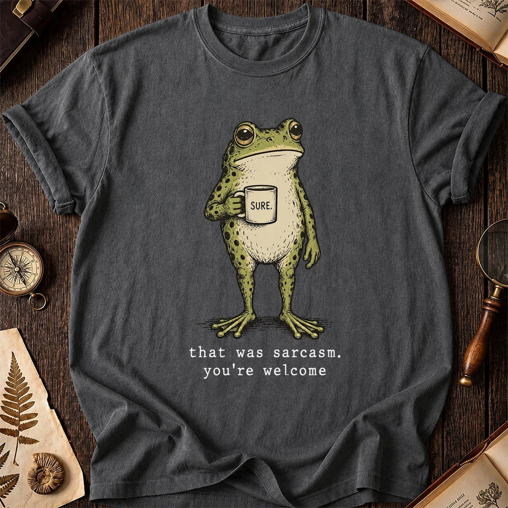 Sarcasm Frog T-Shirt product image 6