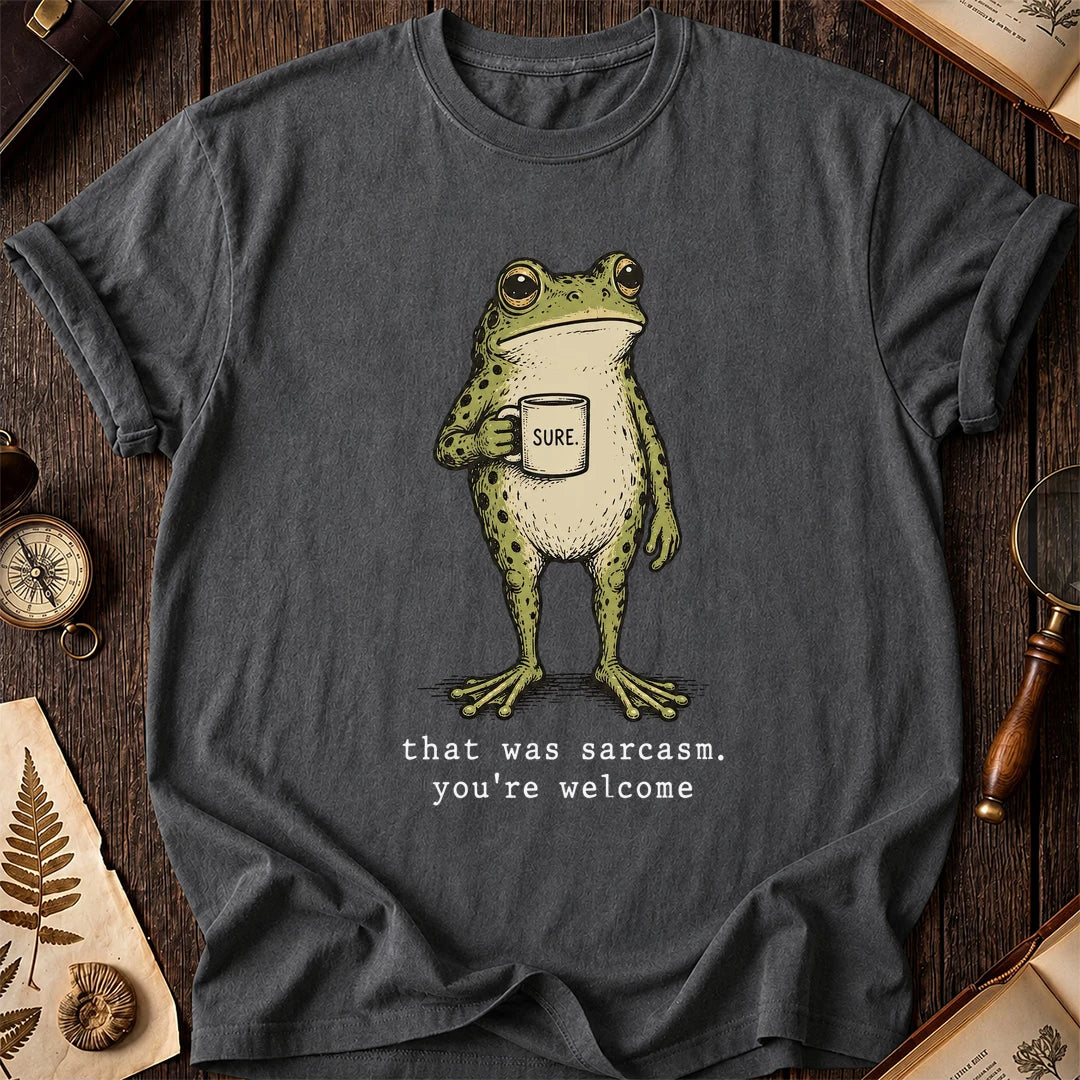 Sarcasm Frog T-Shirt product image 6
