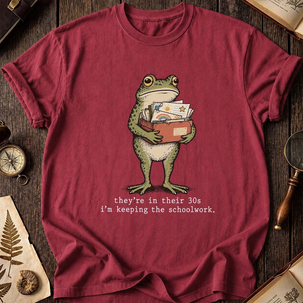 Schoolwork Frog T-Shirt product image 5