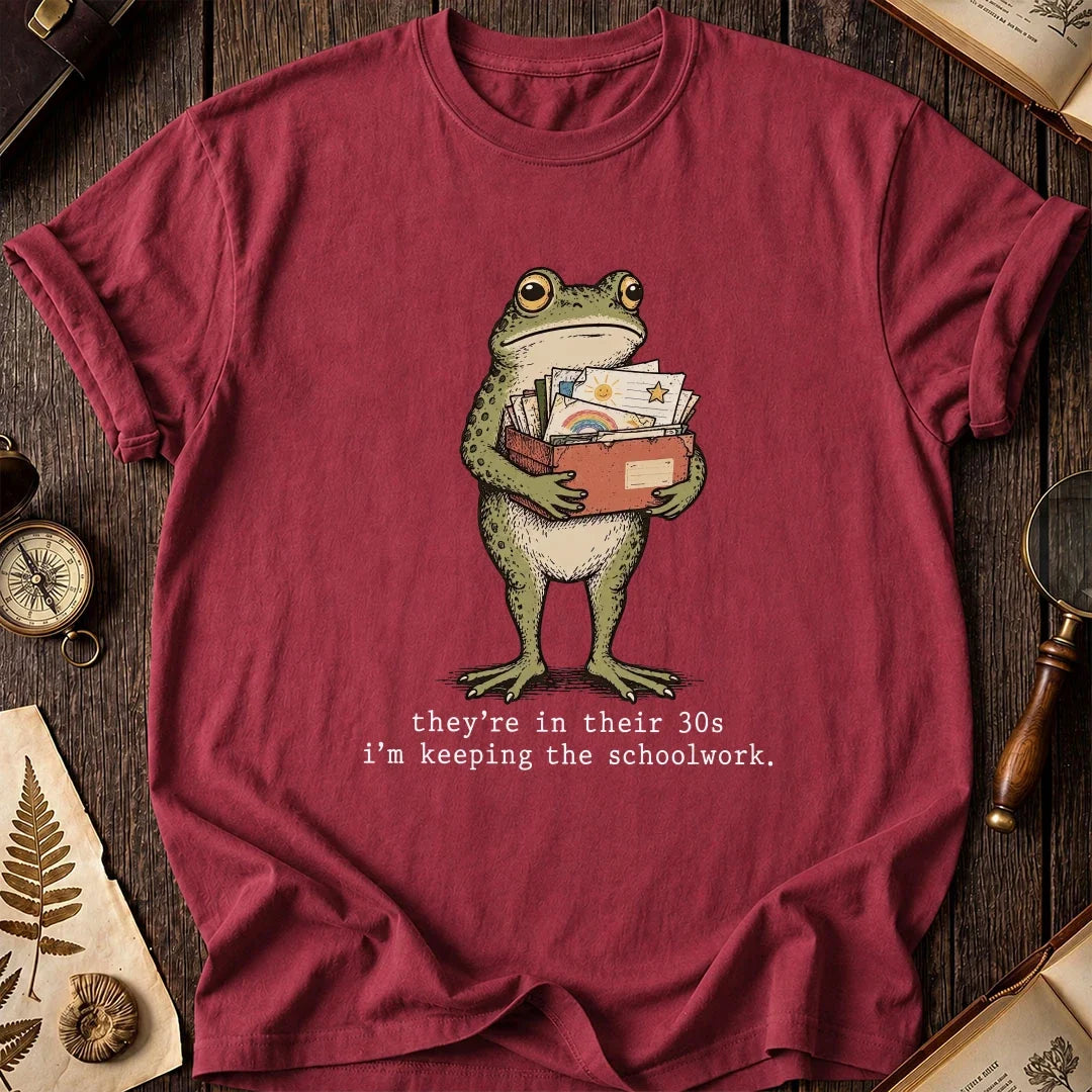 Schoolwork Frog T-Shirt product image 5