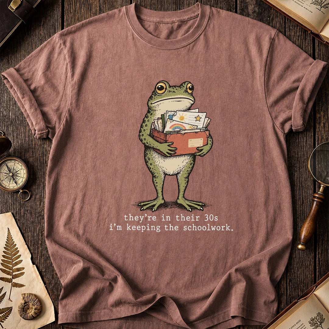 Schoolwork Frog T-Shirt product image 8