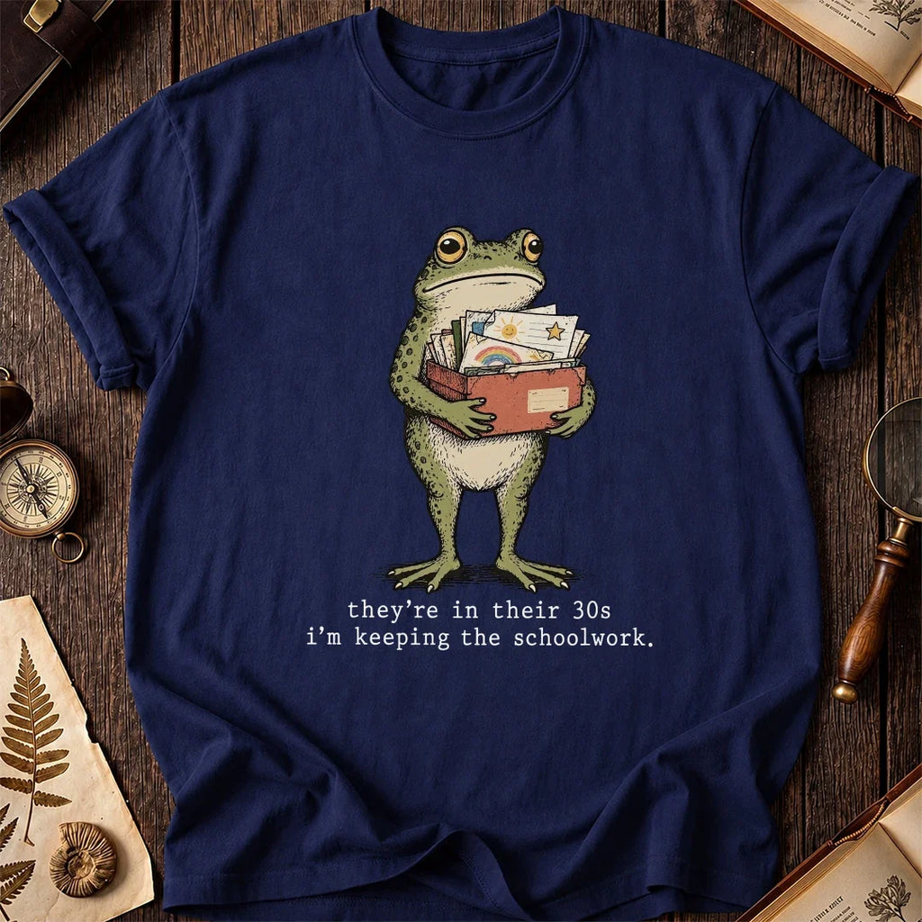 Schoolwork Frog T-Shirt product image 7