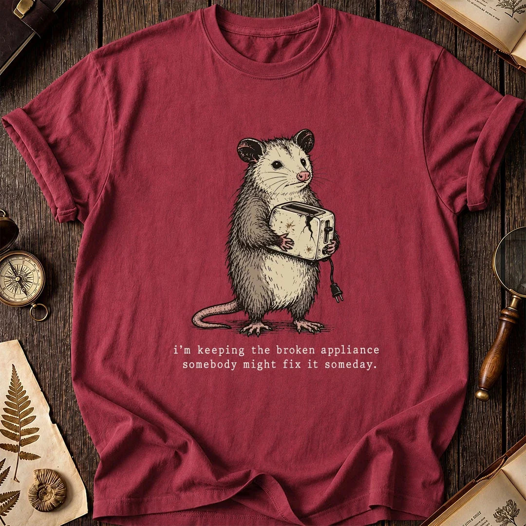 Someday Fix Possum T-Shirt product image 5