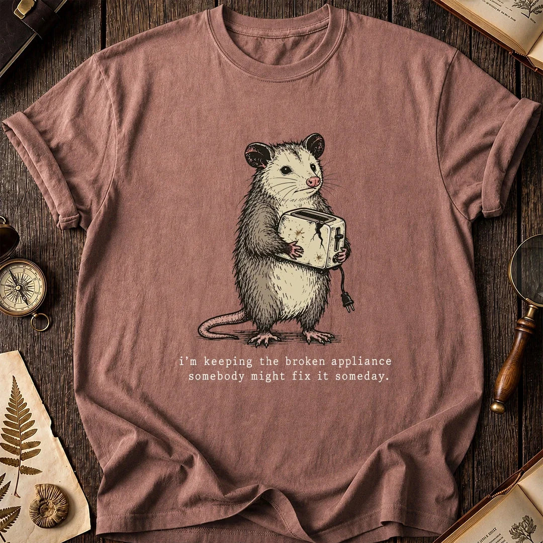 Someday Fix Possum T-Shirt product image 8