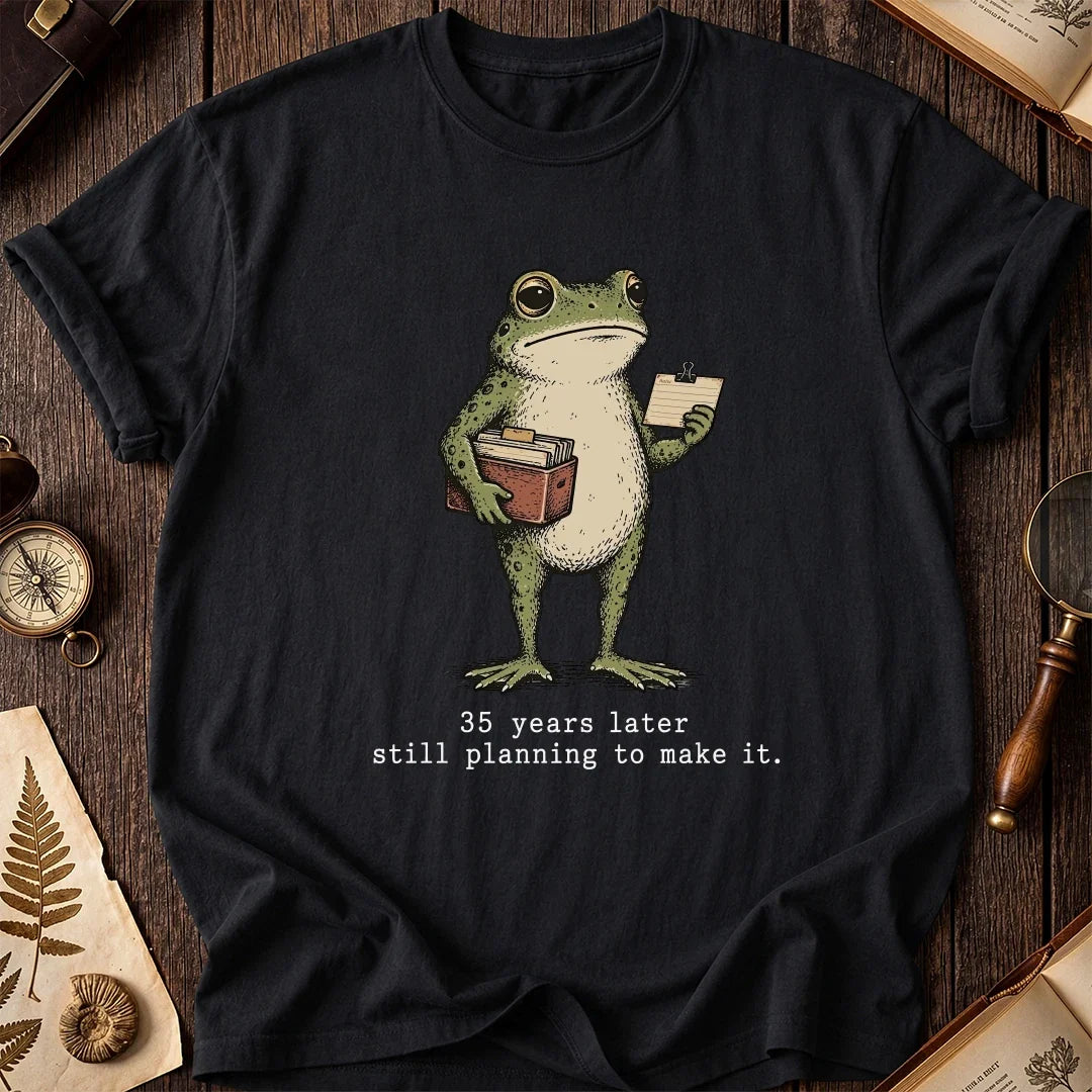 Someday Plan Frog T-Shirt product image 2