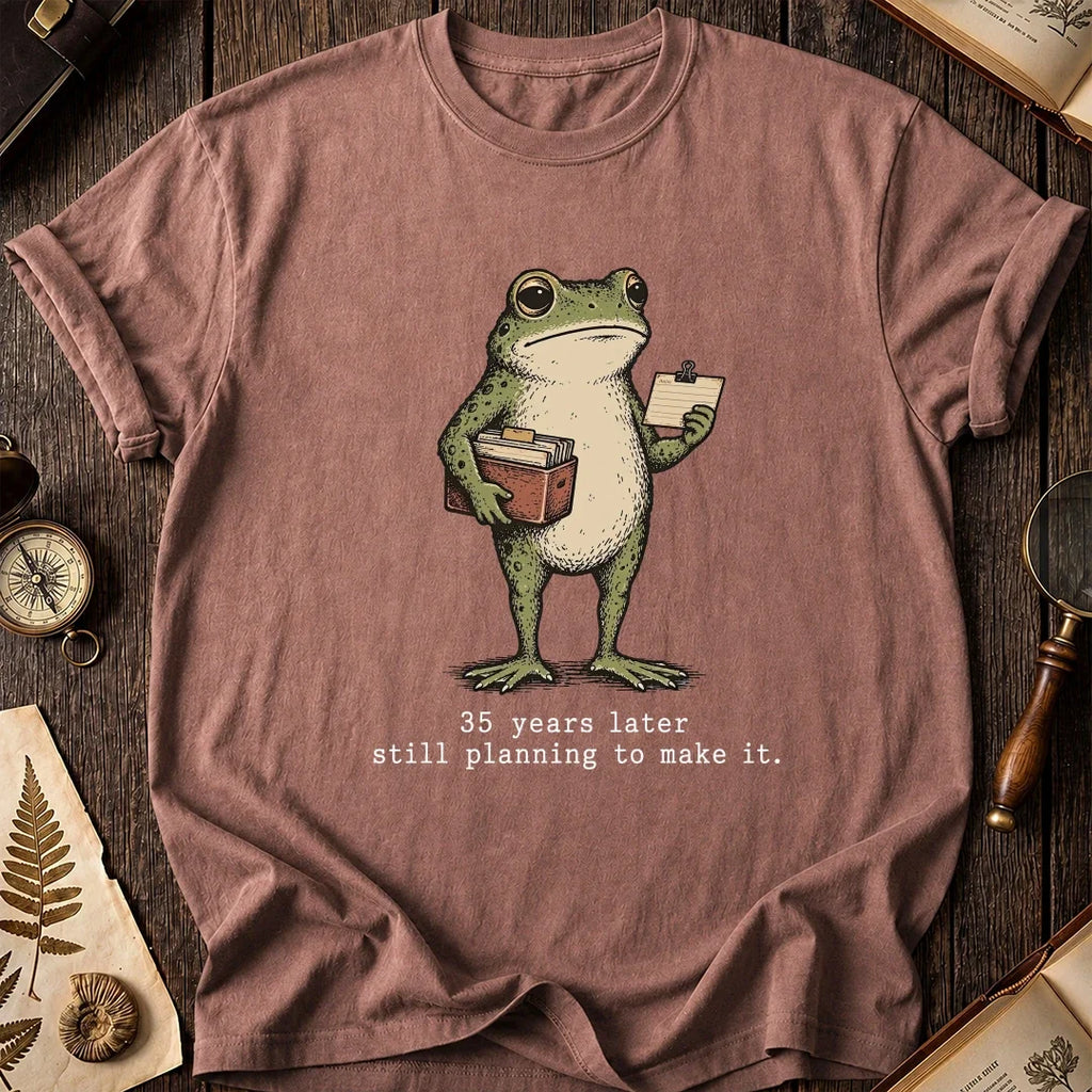 Someday Plan Frog T-Shirt product image 8