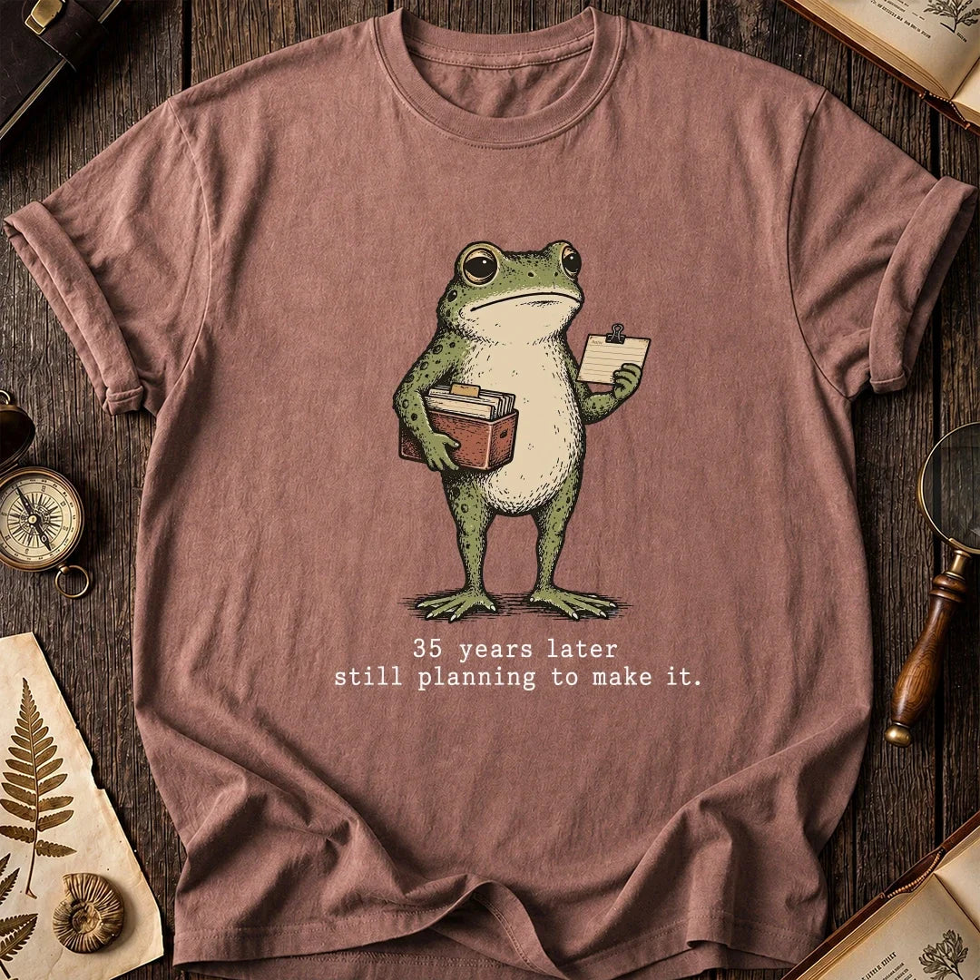 Someday Plan Frog T-Shirt product image 8