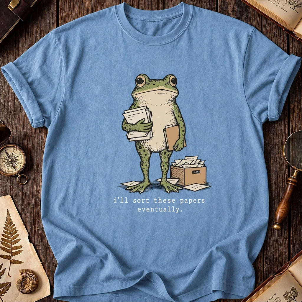Sort It Later Frog T-Shirt product image 4