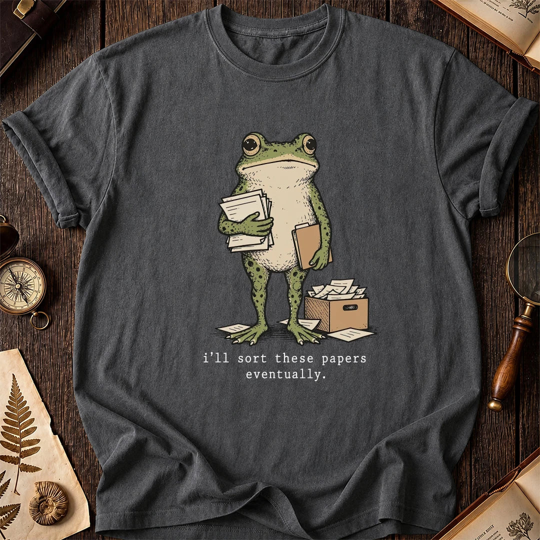 Sort It Later Frog T-Shirt product image 6
