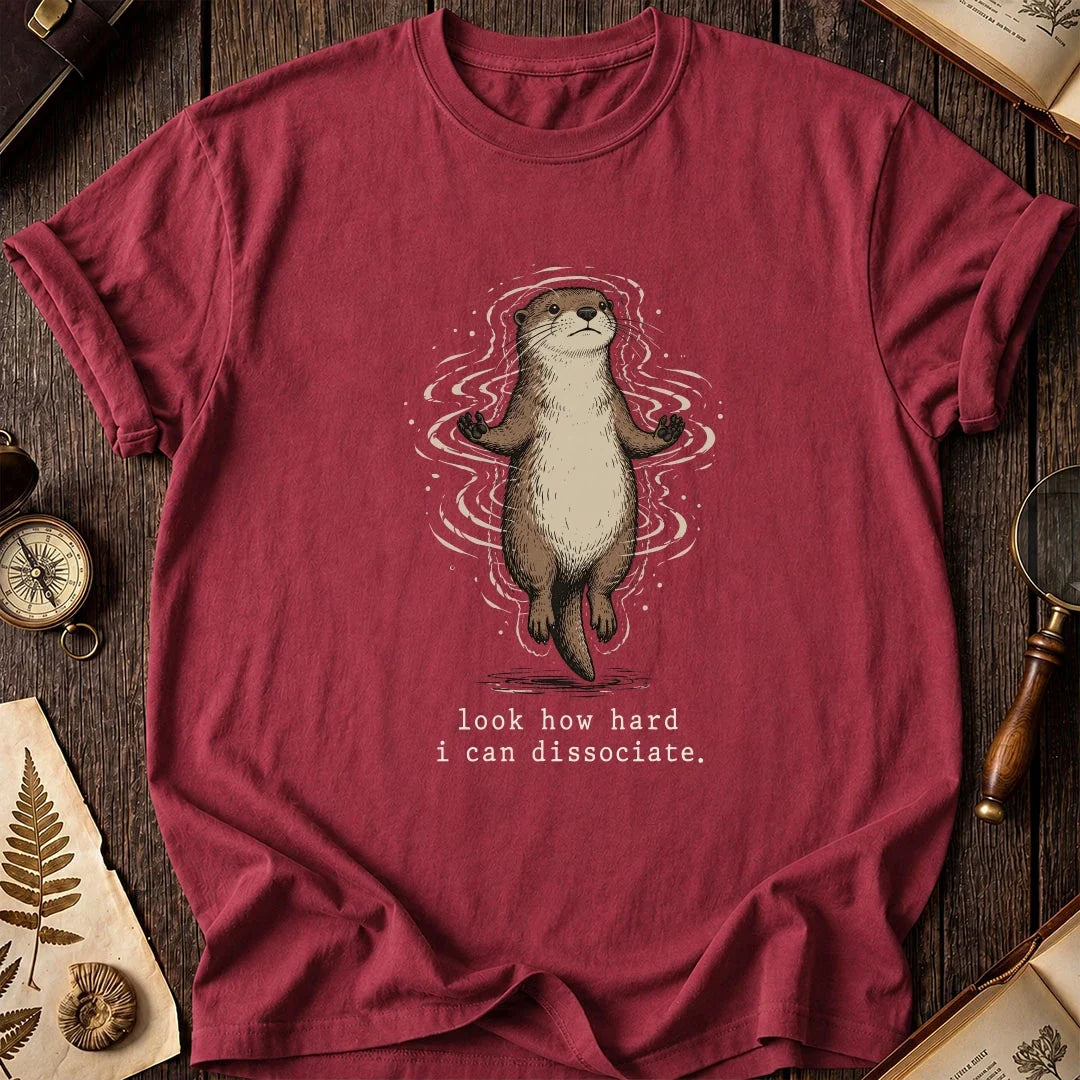Spiral Mind Otter T-Shirt product image 4