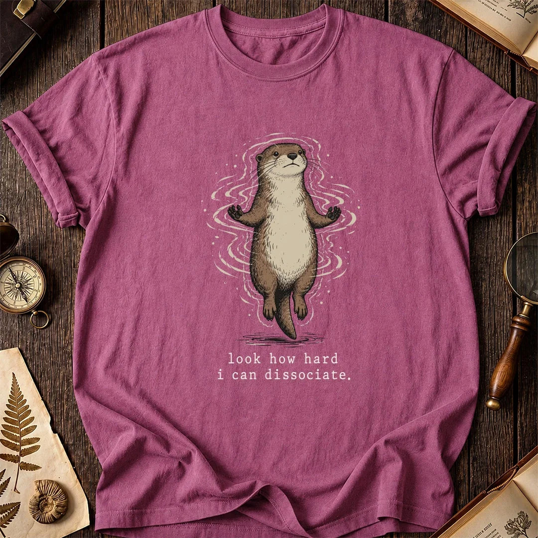 Spiral Mind Otter T-Shirt product image 3