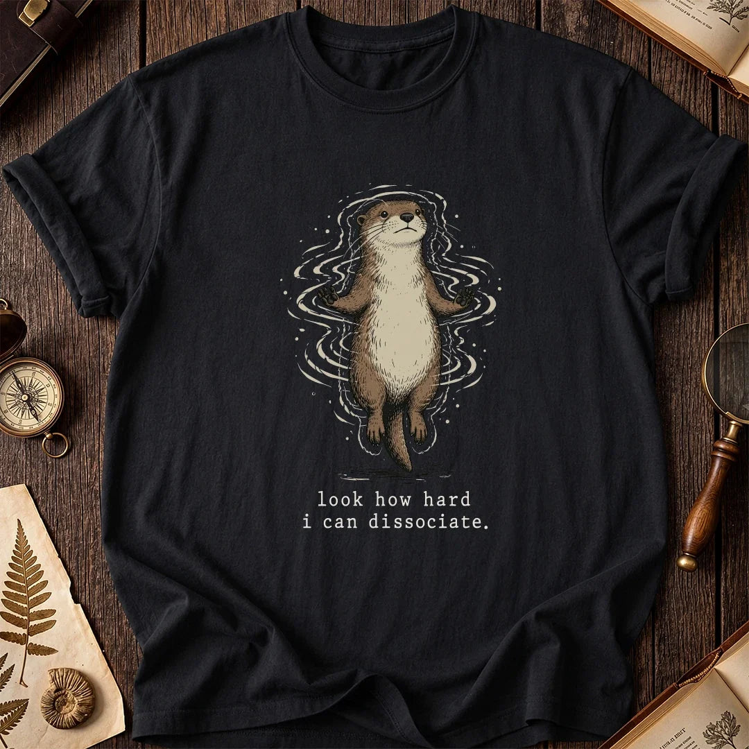 Spiral Mind Otter T-Shirt product image 2