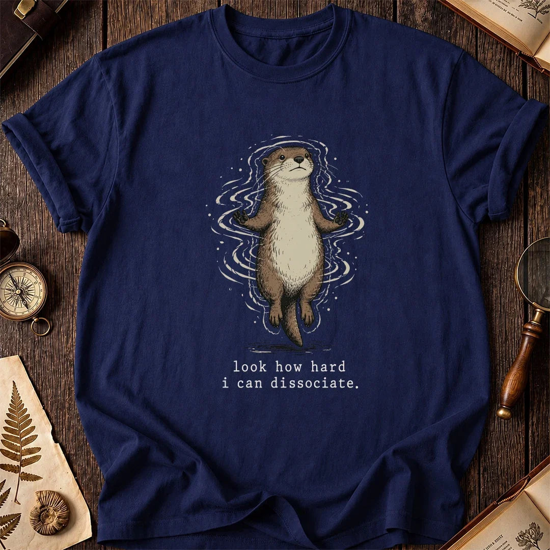 Spiral Mind Otter T-Shirt product image 7