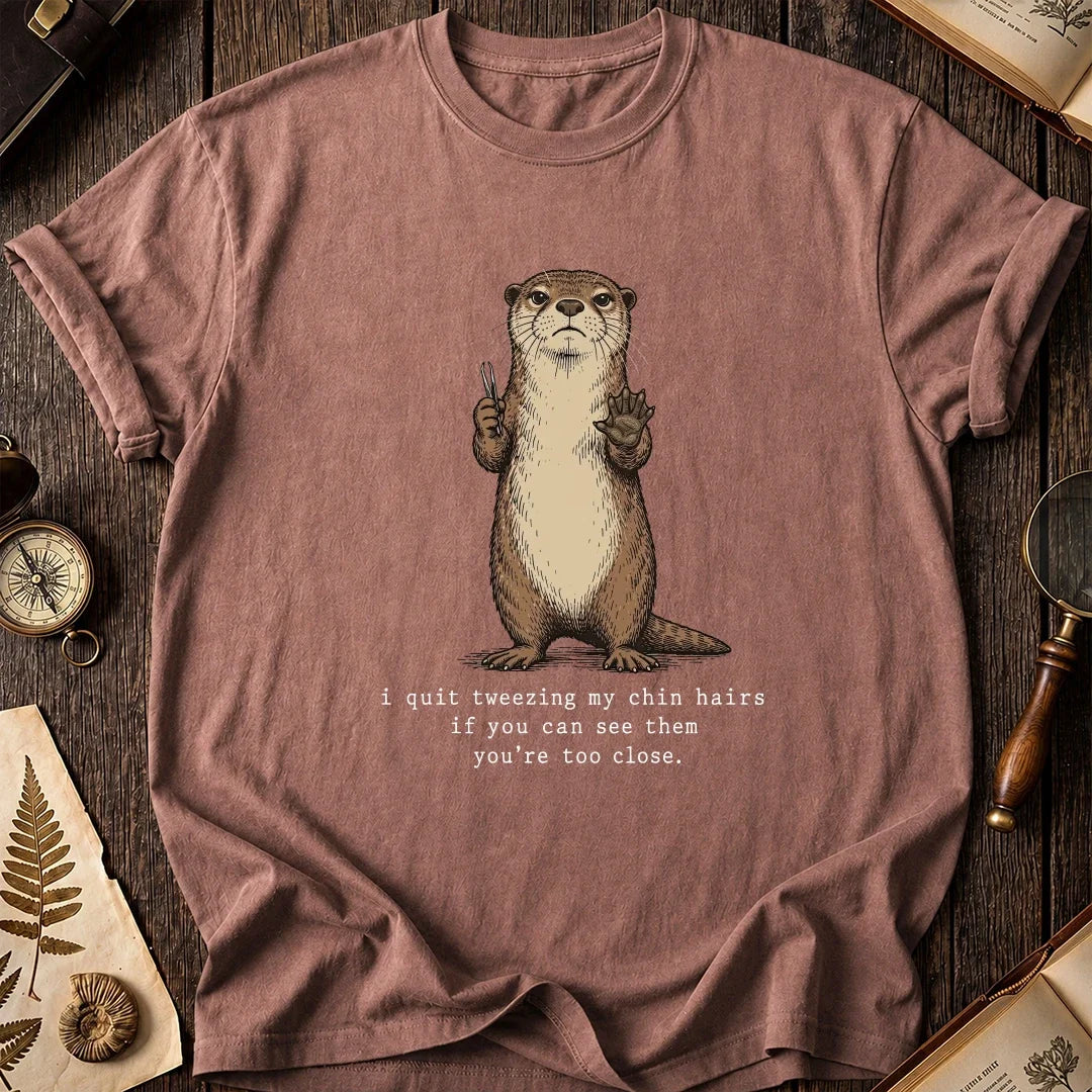 Stop Tweezing Otter T-Shirt product image 8
