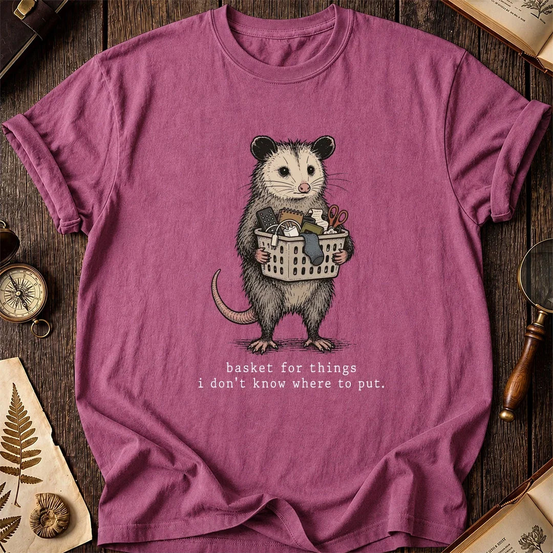 Stuff Basket Possum T-Shirt product image 3