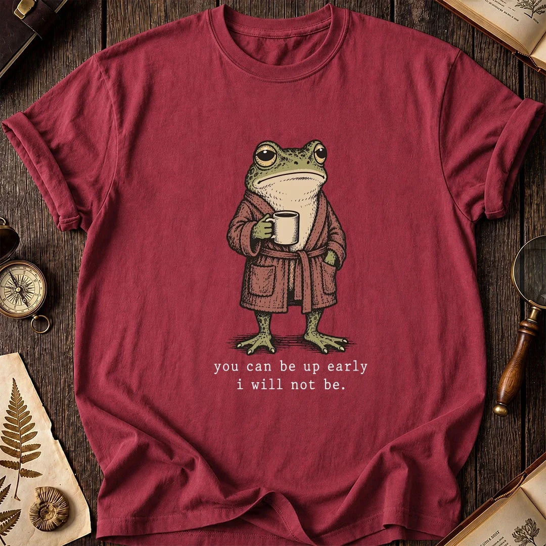 Up Early Frog T-Shirt product image 5