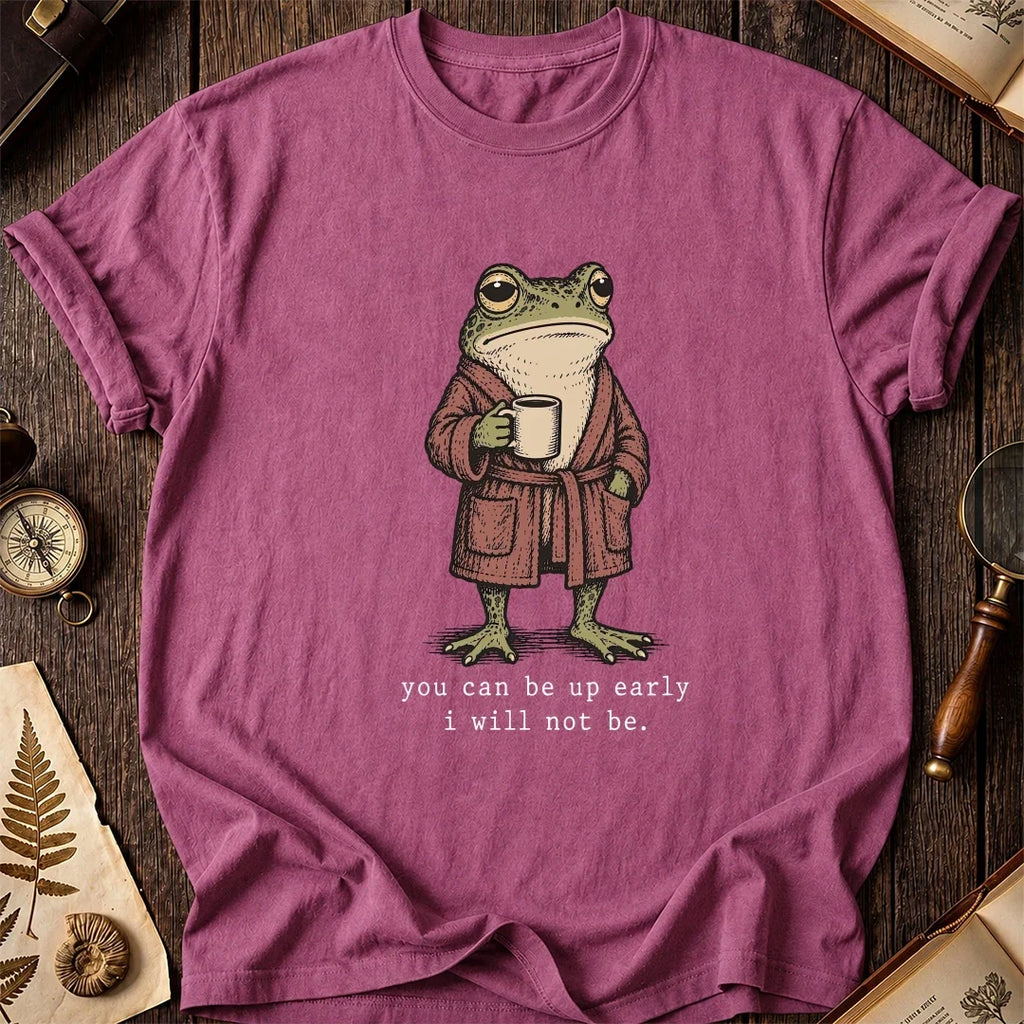 Up Early Frog T-Shirt product image 3