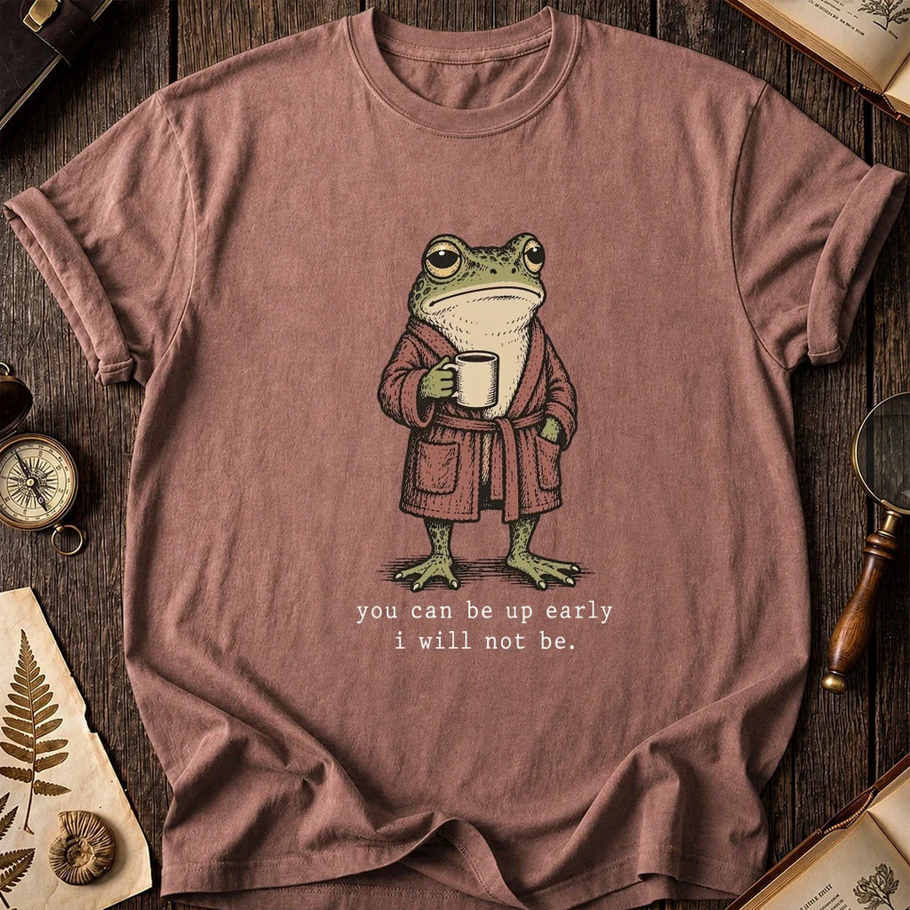 Up Early Frog T-Shirt product image 8