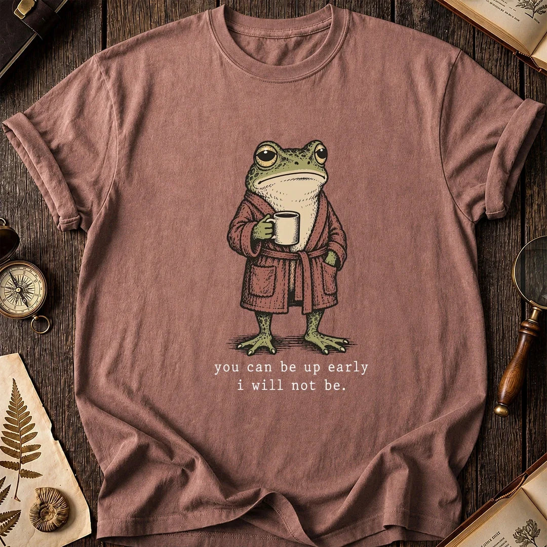 Up Early Frog T-Shirt product image 8