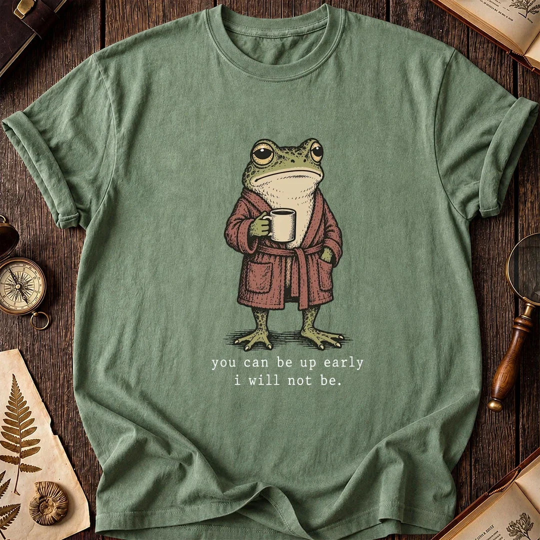 Up Early Frog T-Shirt product image 1