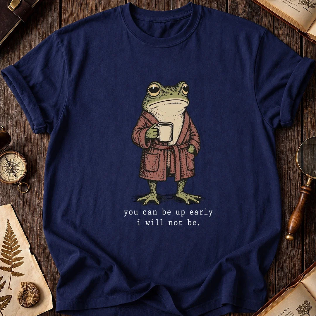Up Early Frog T-Shirt product image 7