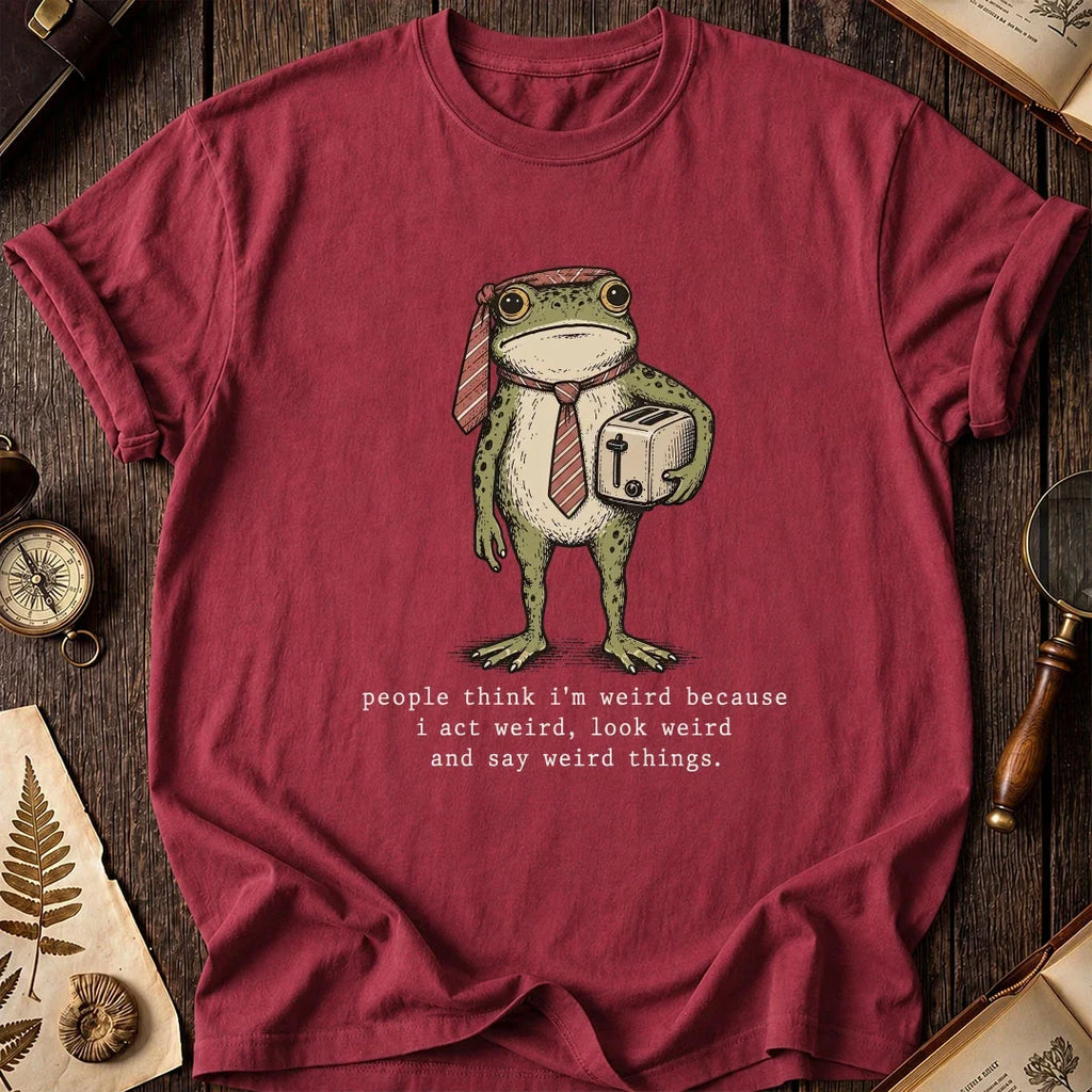 Weird Behavior Frog T-Shirt product image 5
