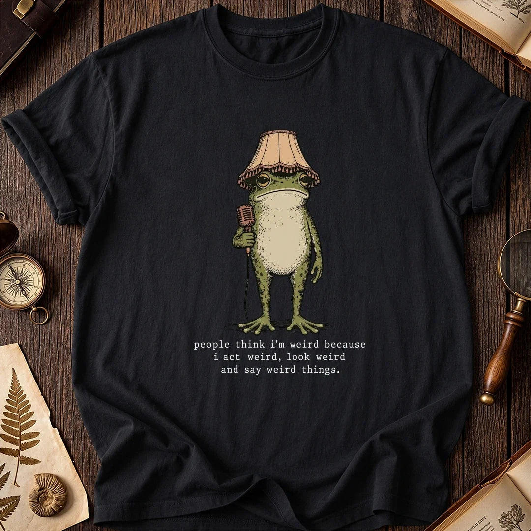 Weird Lamp Frog T-Shirt product image 2