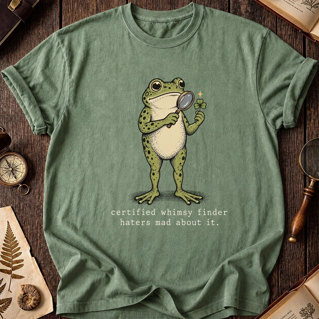 Whimsy Finder Frog T-Shirt product image 1